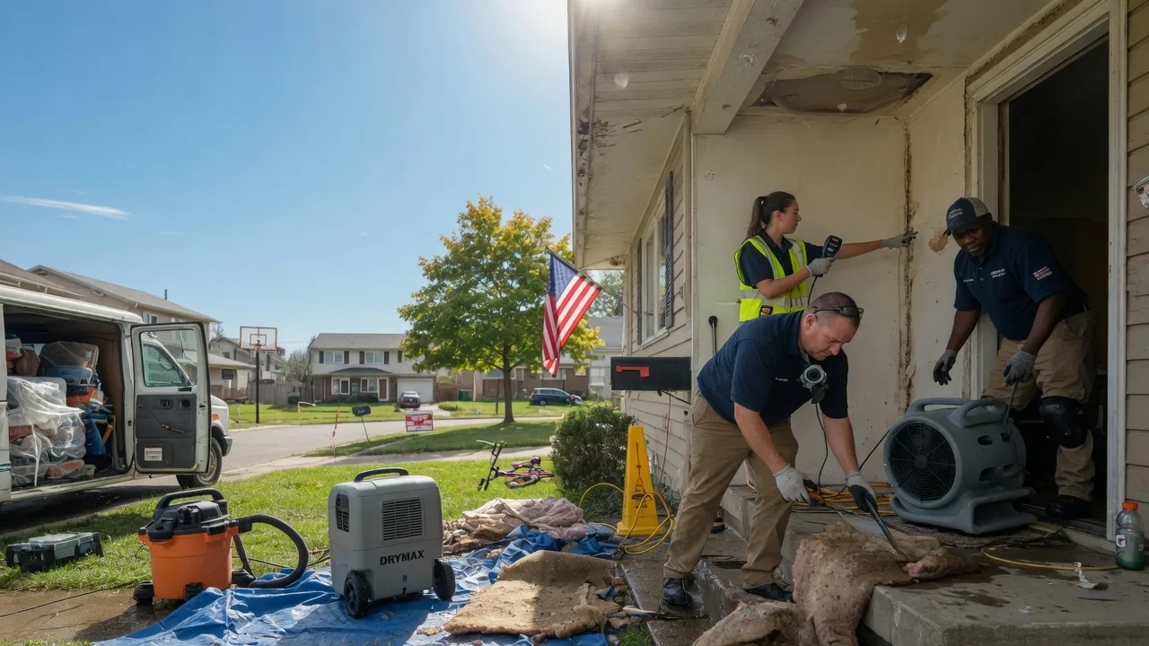 Water Damage Restoration in Fraser, MI near me